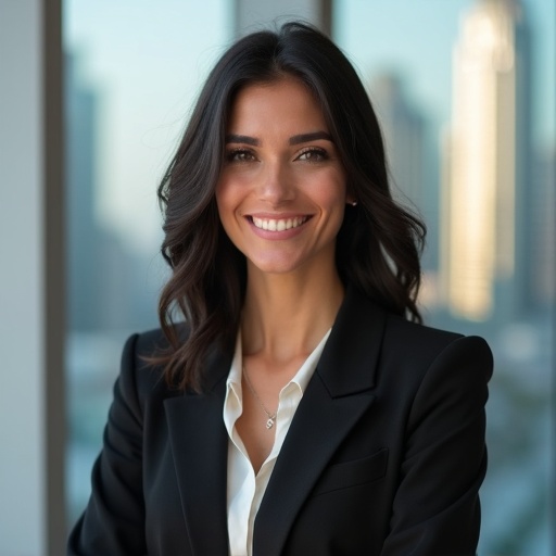 Sarah Al-Mansoori — Customer Relations Manager at DubaiLUX Car Rental