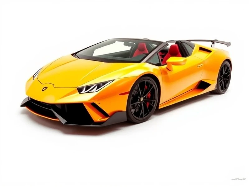 Lamborghini Huracán EVO Spyder 2023 for rent in Dubai